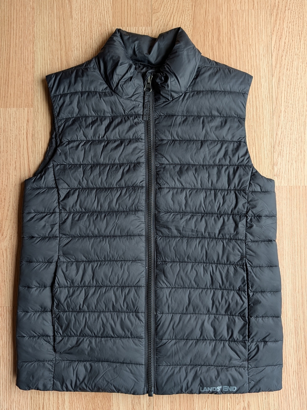 Kids Lands' End Black Vest